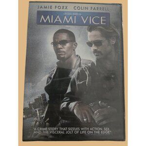 Miami Vice DVD Jamie Foxx Colin Farrell Action Crime Thriller R-Rated Movie